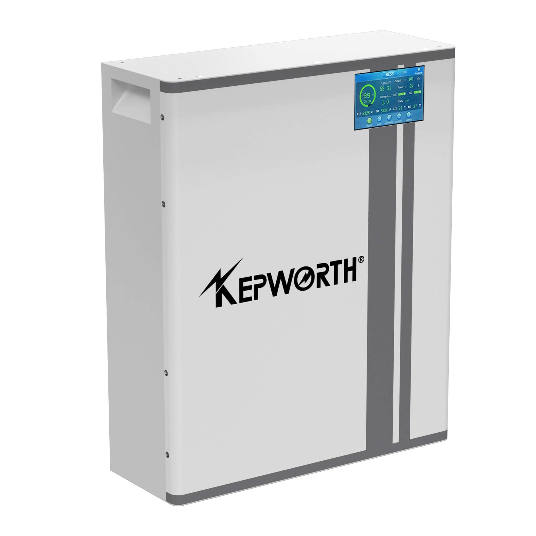 Kepworth LiFePO4 51.2V 100Ah • 5.12kWh • Bateria Solar • Off-Grid