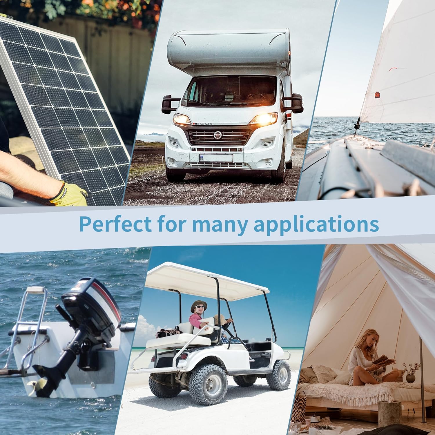 Kepworth LiFePO4 Battery 12.8V 120Ah • Charger • Bluetooth 6000 Cycles